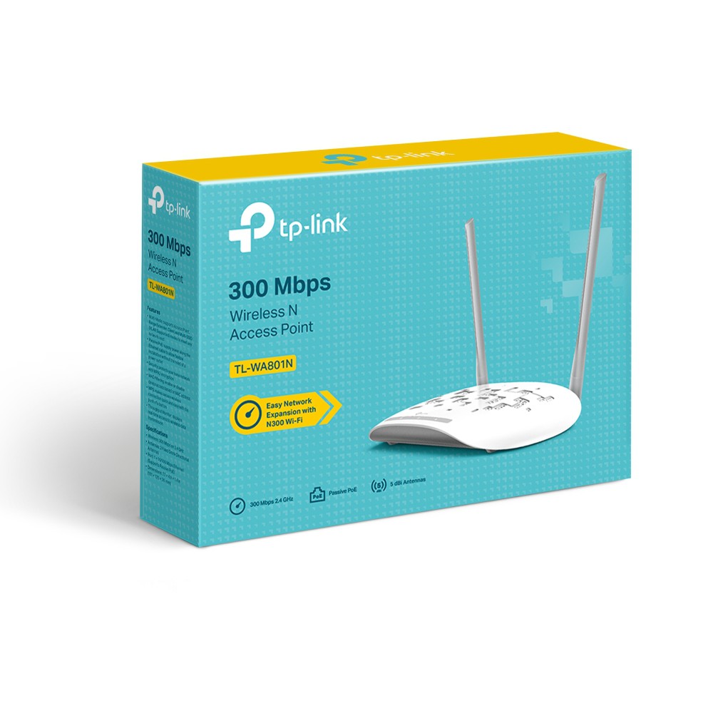 TP-Link Access Point TL-WA801N 300Mbps Wireless N Access Point