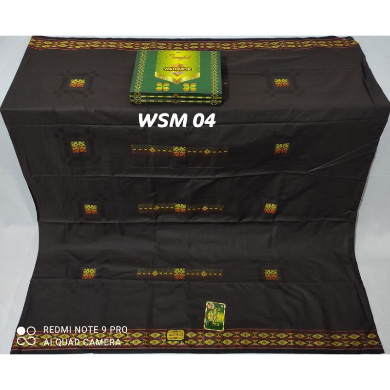SARUNG WADIMOR SONGKET MOTIF MELAYU MEWAH