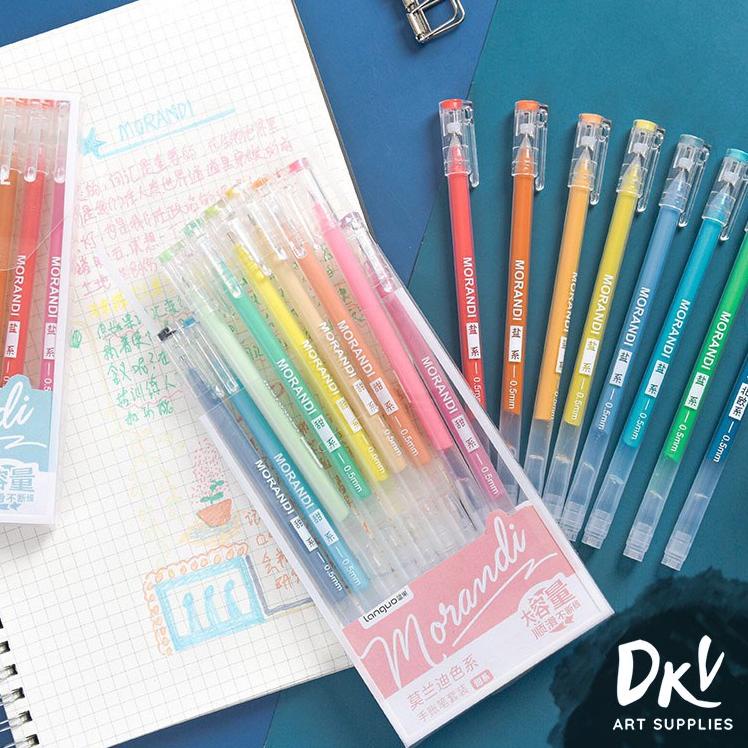 

PENAWARAN TERBAIK MORANDI Real color Colors gel pen 9pcs / 0.5mm set ballpoint pena bolpen CA70