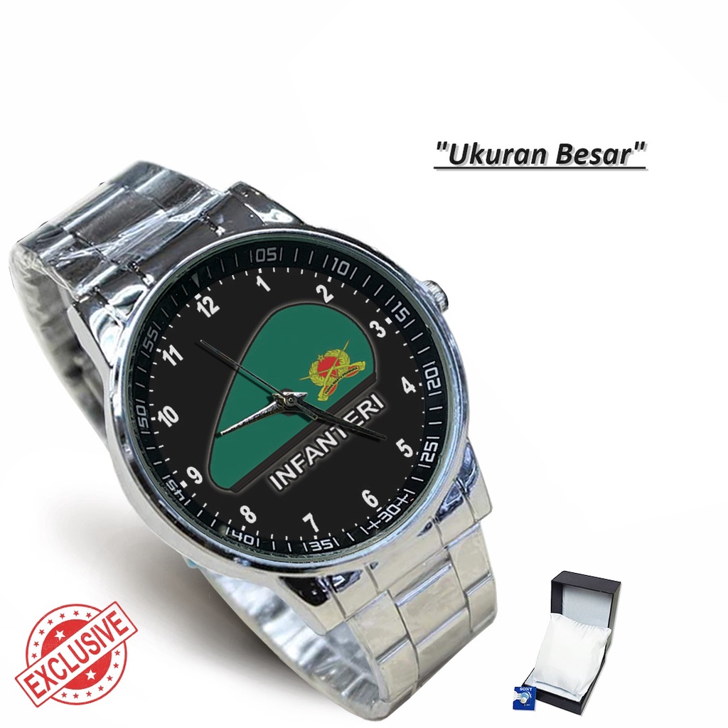 Jam Tangan Rantai Couple INFANTERI 03 (Nice)