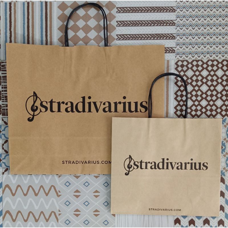

Paper Bag Stradivarius Original Store