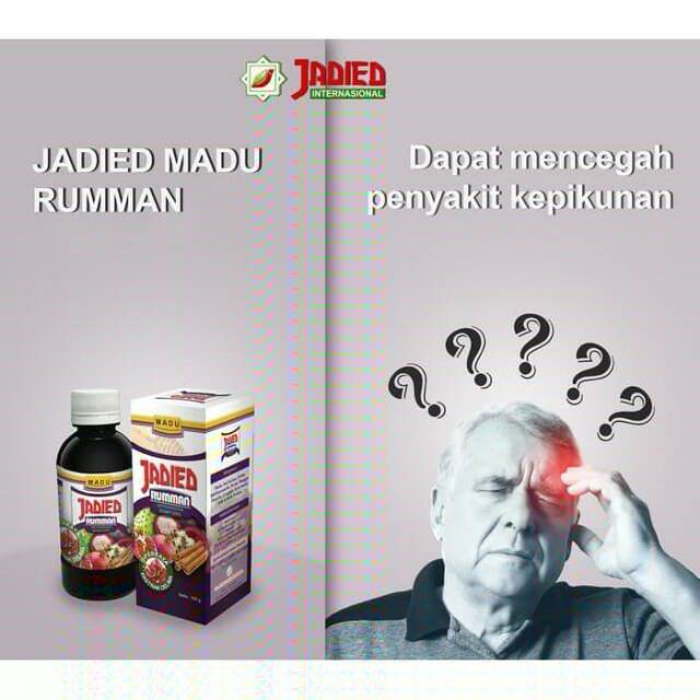 

Madu Jadied Rumman Madu Herbal Antioksidan Manggis Sirsak Delima