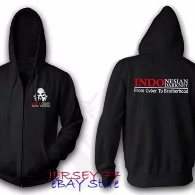 ZIPPER INDONESIAN DARKNET IDN JAKET HOODIE