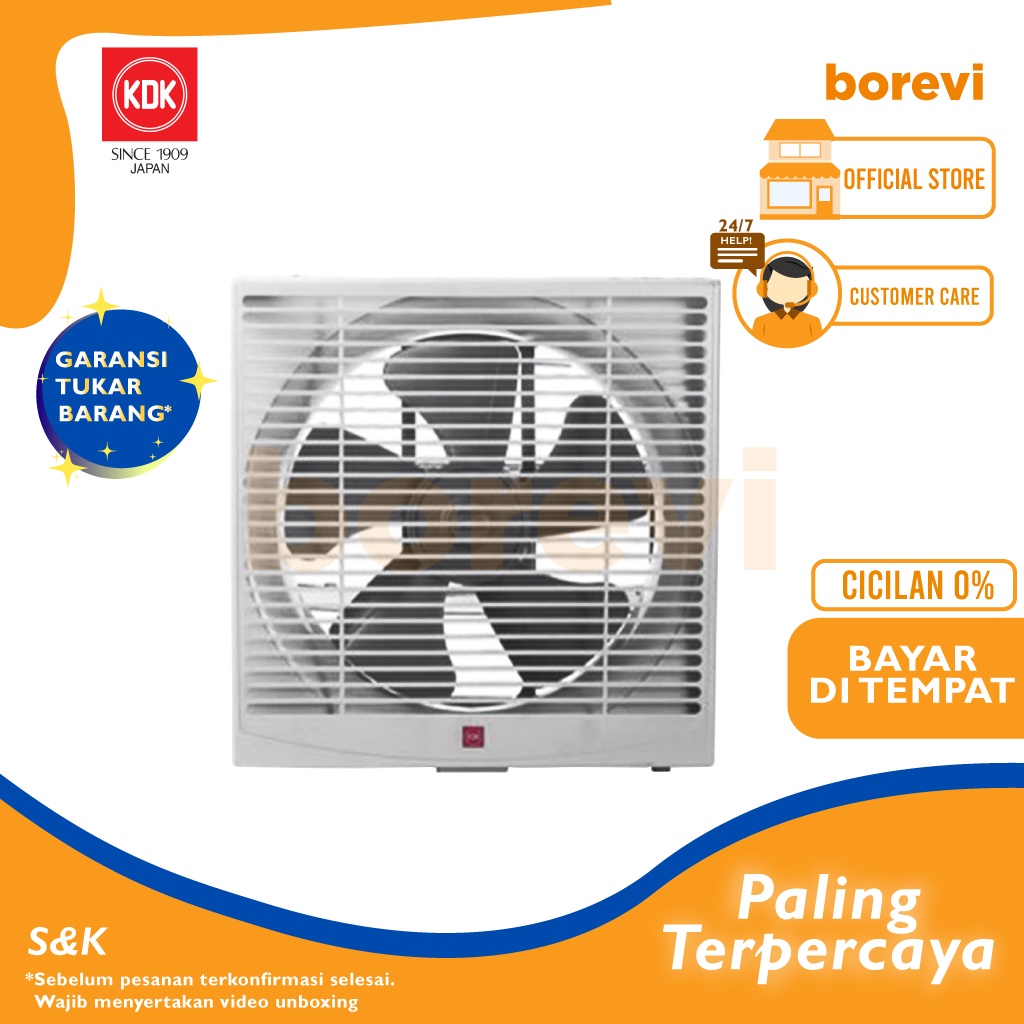 Jual Exhaust Fan Dinding Kdk 30rqn5 Kipas Angin Hisap 12 Inci Shopee Indonesia 8932