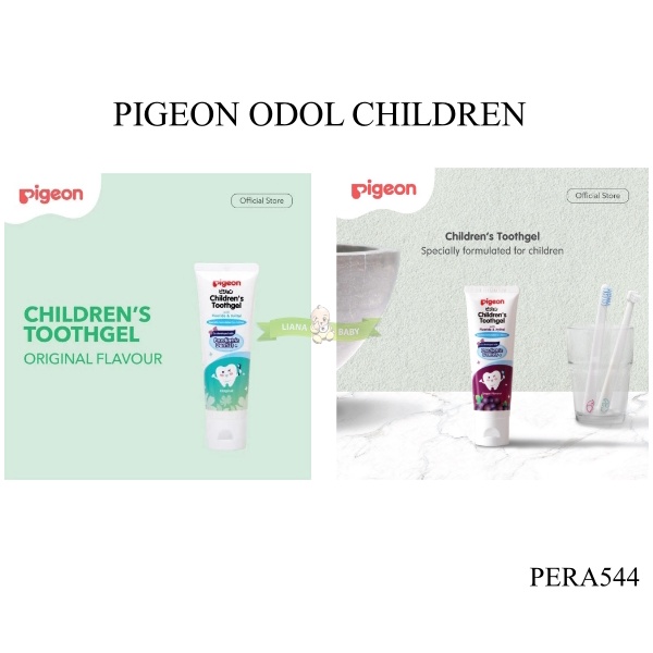 PERA544 PIGEON Children's Toothgel / toothpaste (Odol anak)exp  11 2025