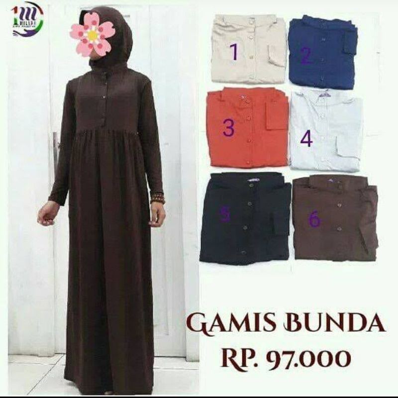 Inner gamis bunda mezora