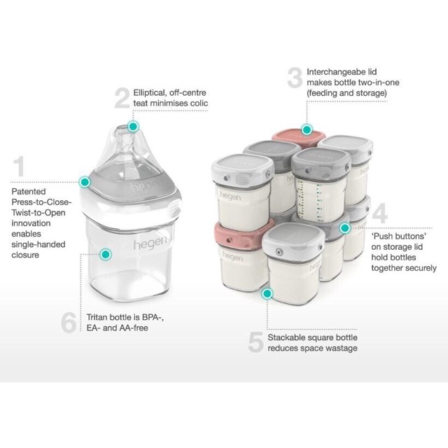 Hegen Breast Milk Storage