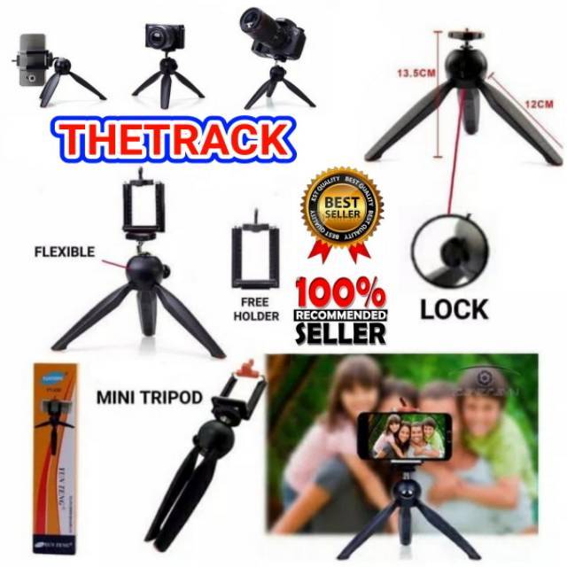 TRIPOD CAMERA YUNTENG MINI YT-228 / YUNTENG YT228 / TRIPOD SELFIE YT 228 / ST 800 / MINIPOD