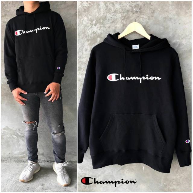 hoodie champion original indonesia