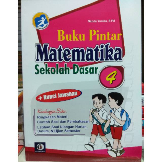 Jual Buku Pintar Matematika Sd Kelas 4 Kurikulum 2013 Indonesia Shopee Indonesia