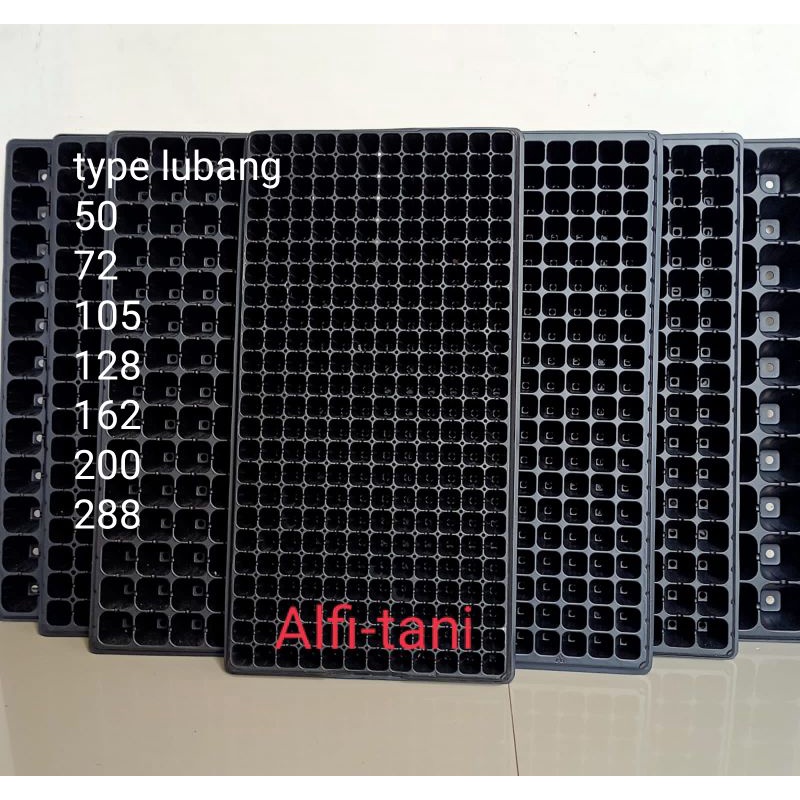 Potrey Trey Nampan Alat Semai Benih media Semai benih