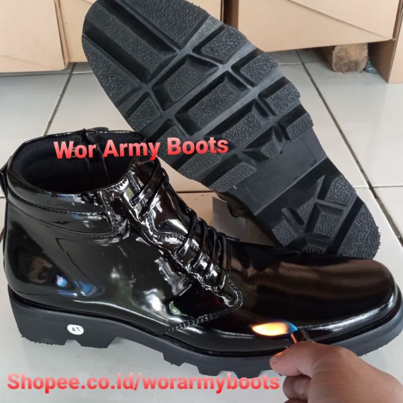 sepatu PDH Harian Big size  45 46 47 by Wor Army Boots