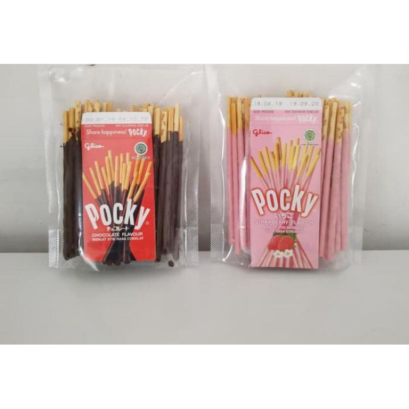 

POCKY STRAWBERRY COKLAT 250GR-SNACK REPACK-SNACK ORI BRANDED