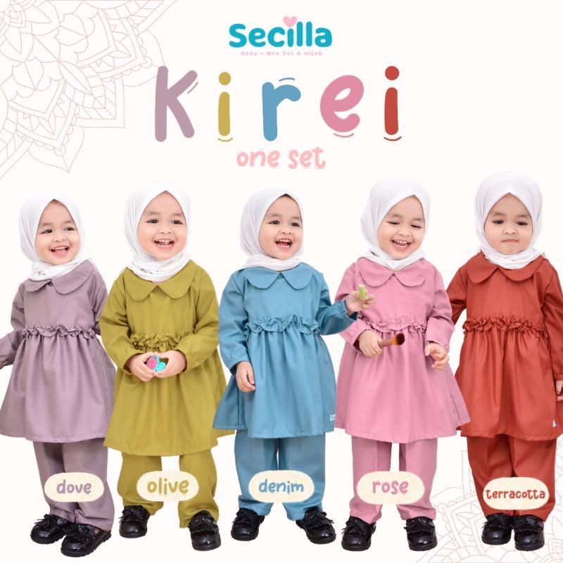 Grosir 3-5 TH SETELAN ANAK PEREMPUAN SAFIRA ONE SET ANAK PEREMPUAN Keren