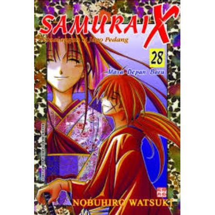 KOMIK SERI : SAMURAI X (READY 1 SD 28 TAMAT MINUS NO 7)