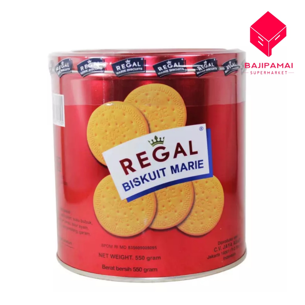 

Regal Marie Biskuit Kaleng 550gr