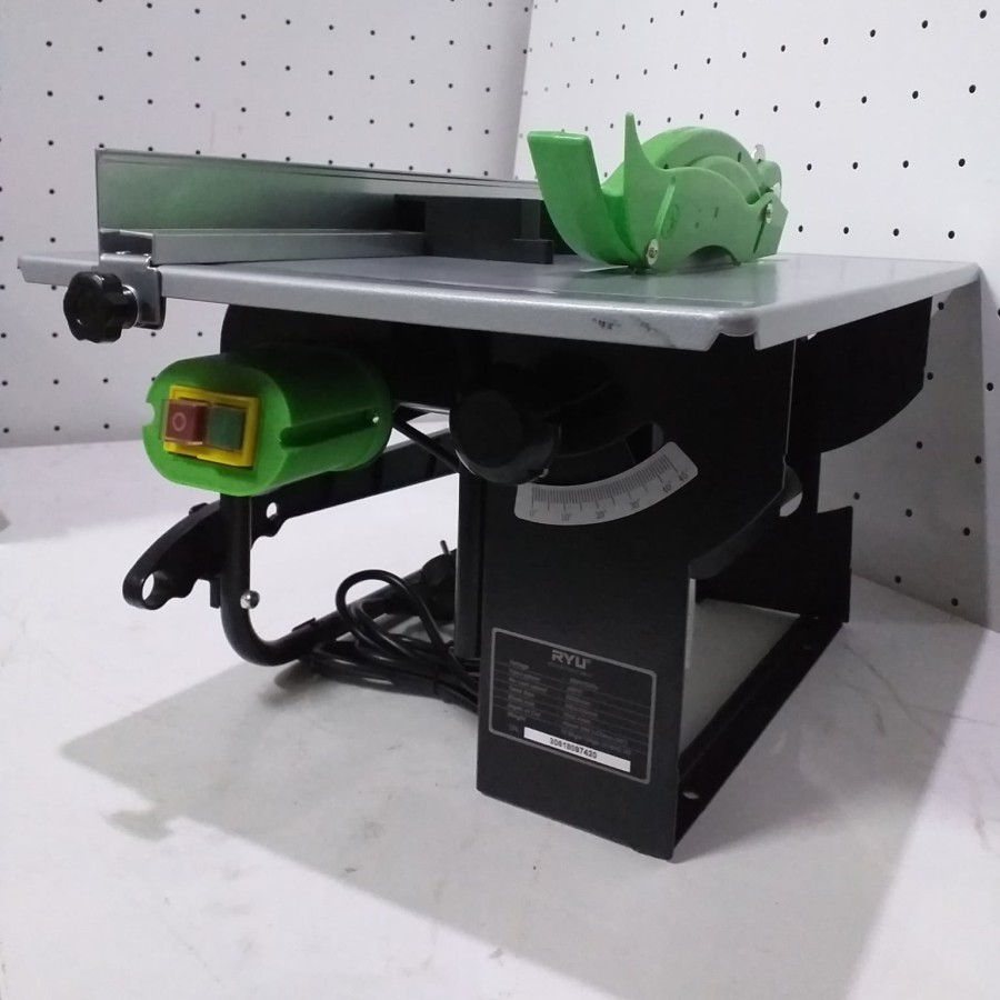 Gergaji Meja Potong Kayu RYU 8 Inch Table Saw 8 Inch RTS8 600W