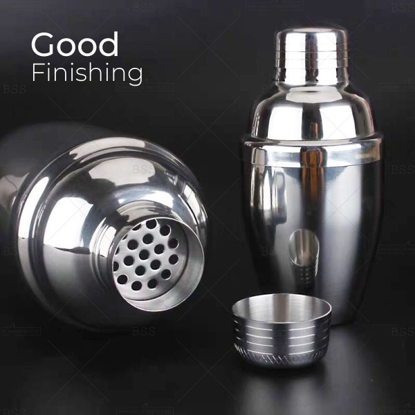 Cocktail shaker botol shaker 250ml 350ml pengocok minuman stainless steel