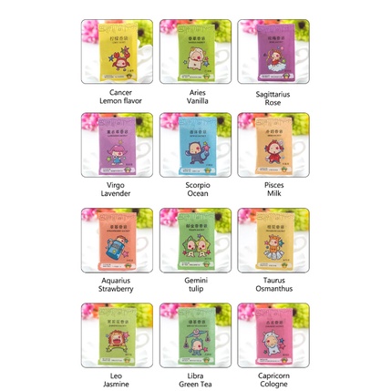 Pengharum Ruangan Sachet Aromaterapi Parfum Ruangan Saset Mini Pewangi Lemari kamar mandi 291