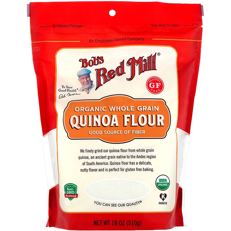

Bob's Red Mill ORGANIC Quinoa Flour Gluten Free Protein Healthy Food