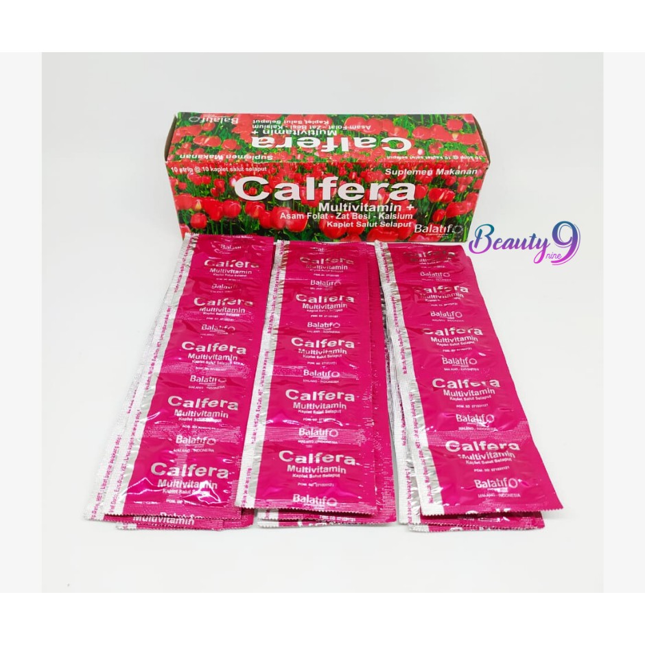 MULTIVITAMIN VITAMIN C CALFERA 10's