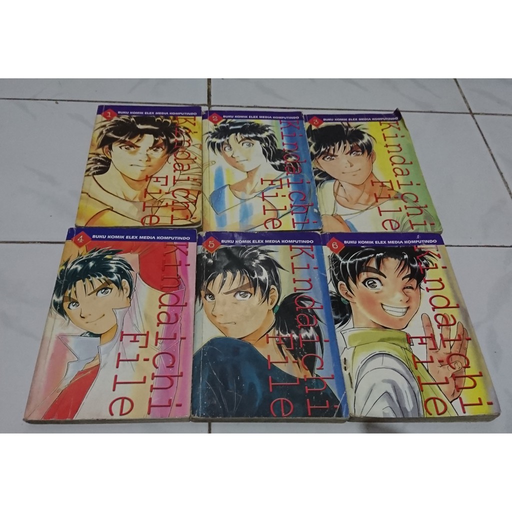 Komik Kindaichi file 1-6 tamat set 2
