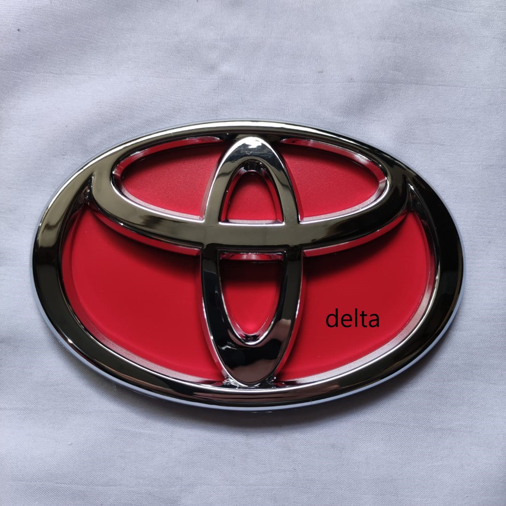 Logo/Emblim Variasi Toyota Merah agya avanza AN Avanza calya yaris Innova