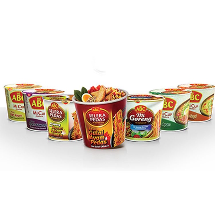 

Mie ABC Cup Kuah Dengan Banyak Pilihan Rasa