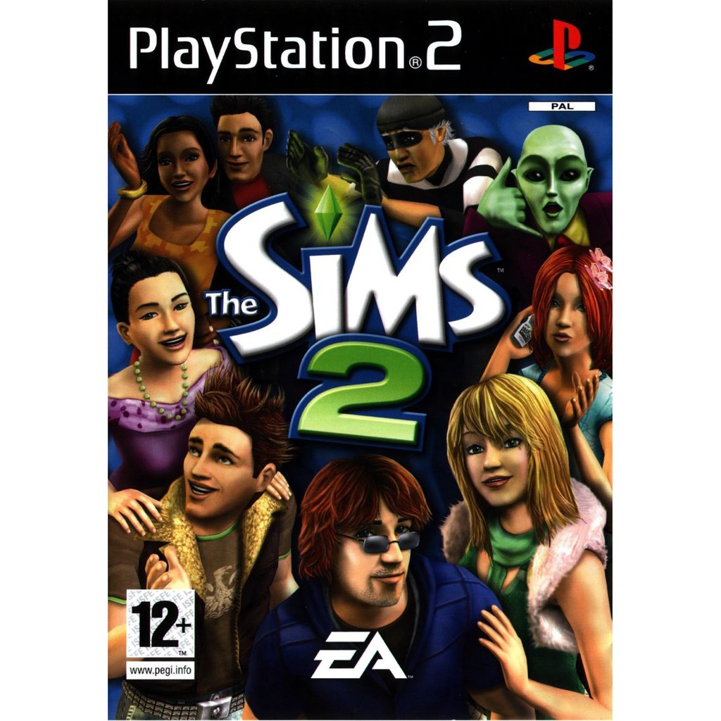 DVD Kaset Game PS2 The Sims 2