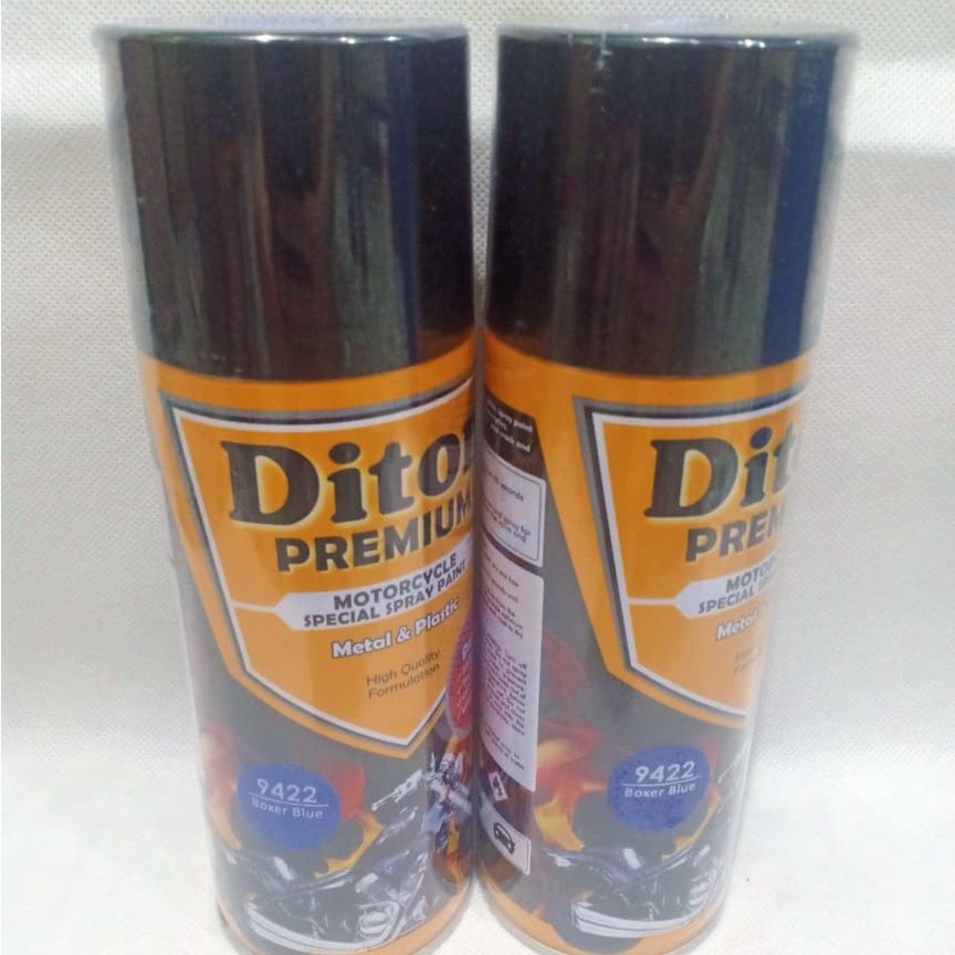 DITON Premium Pilok Pilox Cat Semprot - 9422 Boxer Blue / Biru Tua (400 cc / 400 ml)