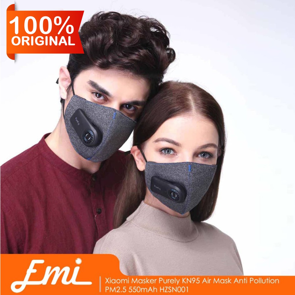 PURELY MASKER KN95 Air Mask Anti Pollution PM2.5 550mAh HZSN001