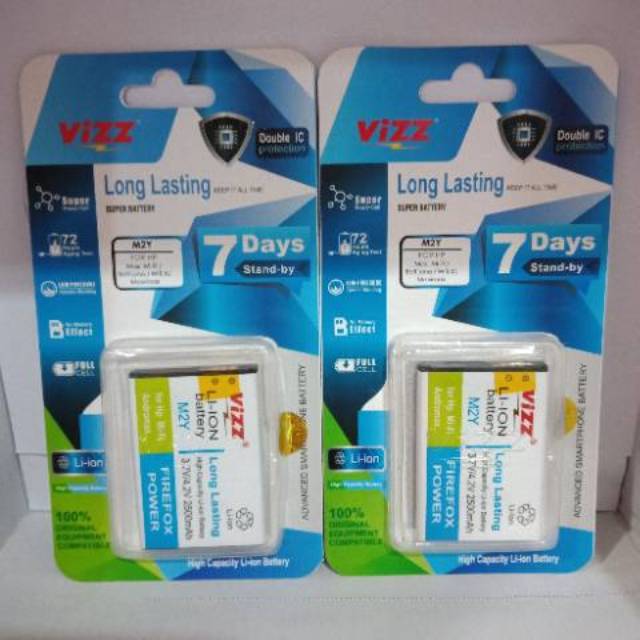 Baterai Battery Batre Batt Vizz Andromax Wifi M2Y Max Mi Fi Bolt Juno Double Power Original