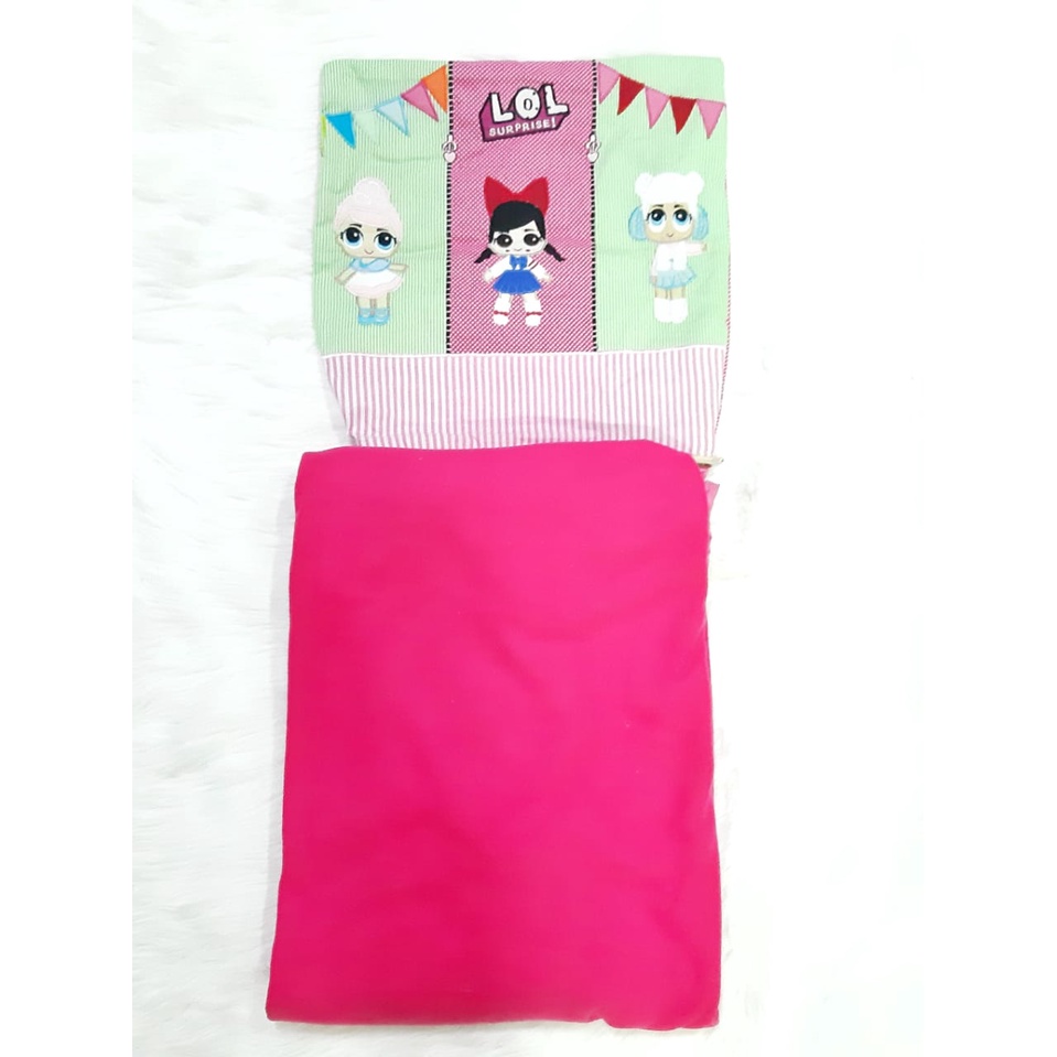 Bantal selimut karakter lucu / balmut bantal yang bisa jadi selimut