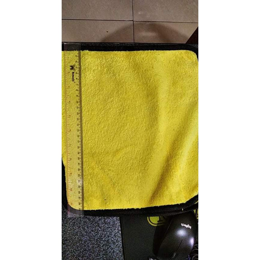 (GROSIRJAYA32) Lap Mobil 2 in1 microfiber serbaguna lembut tebal towel car Kain warna 2 sisi ukuran 30 x 30 cm