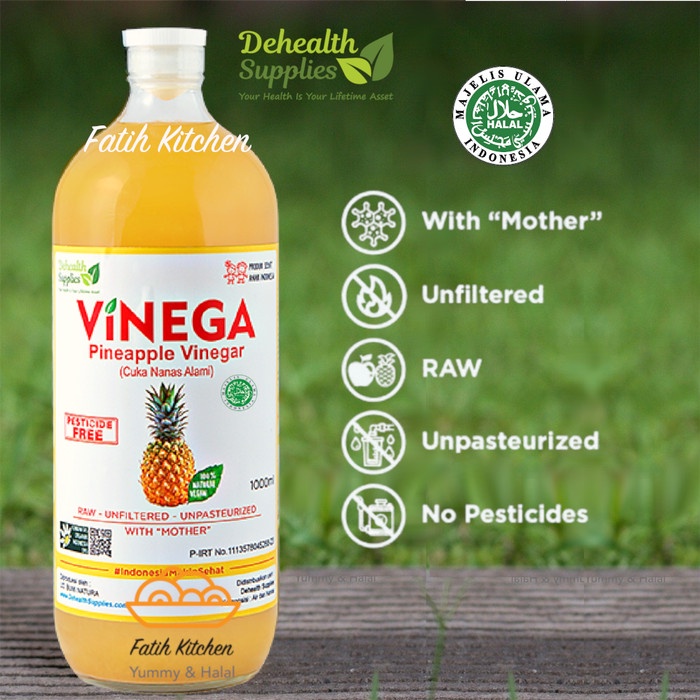 

Jual Cuka Apel & Nanas Vinega 1 Liter Dari De Health Supplies - Vinegar - Cuka Nanas