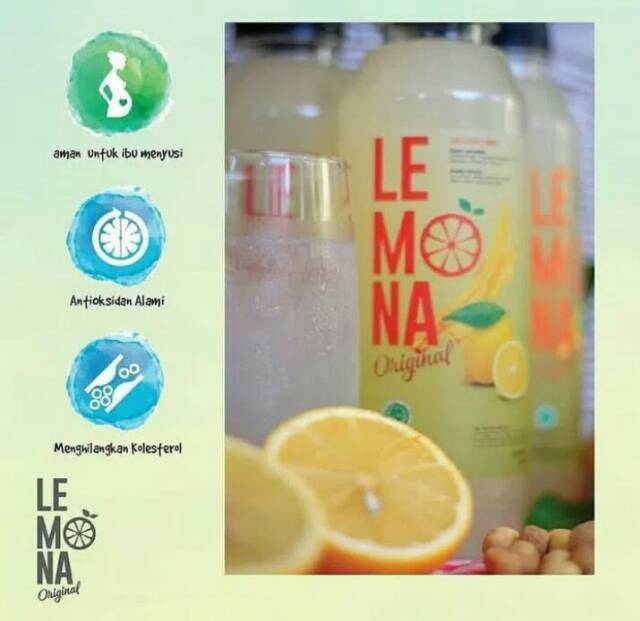 

[BISA COD] LEMONA Sari lemon Original Langsing