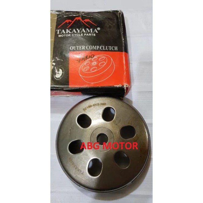 RUMAH MANGKOK KAMPAS GANDA OTOMATIS SPROKET SPORKET HONDA VARIO 110 TAKAYAMA