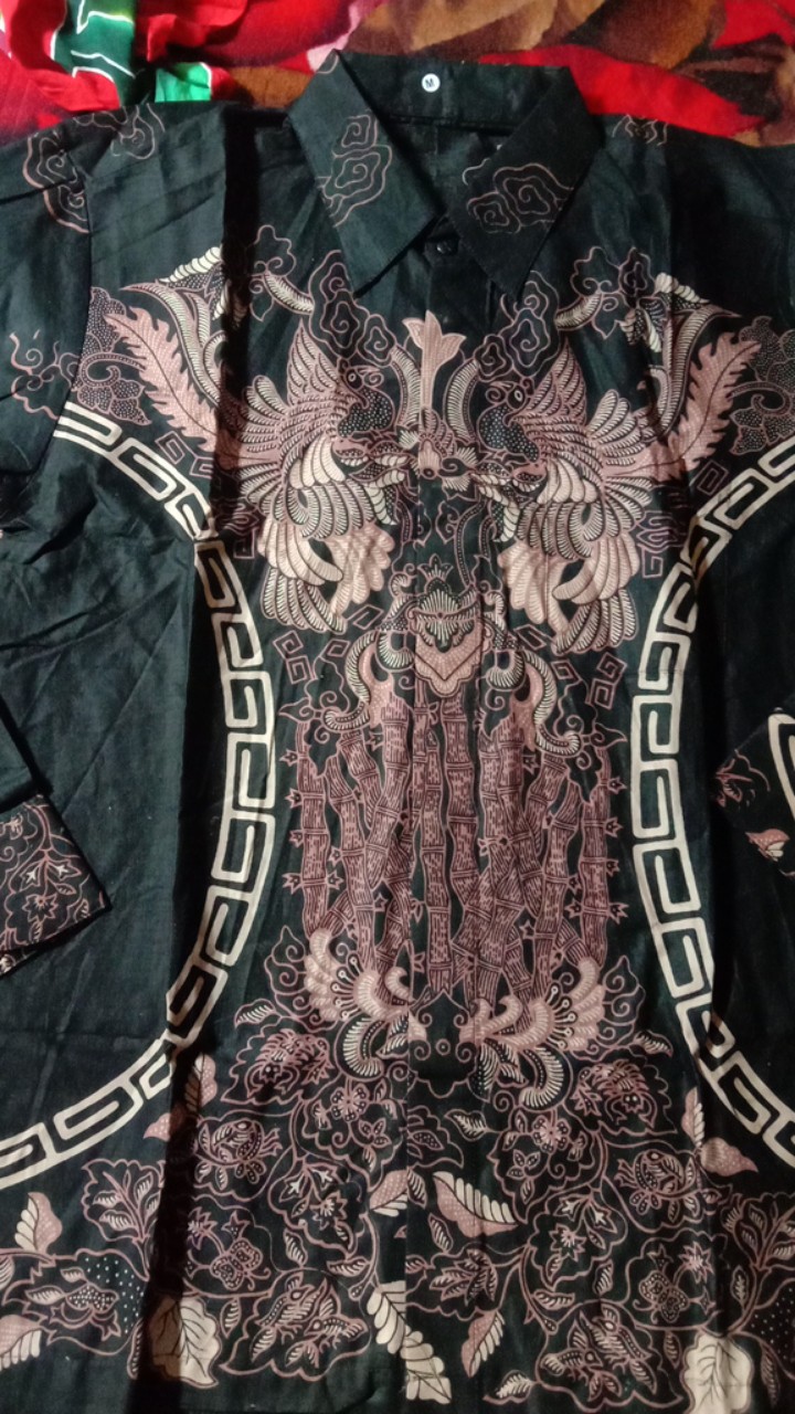 Kemeja Batik Pria M L Xl Xxl Batik Pekalongan Kemeja Batik Lengan Panjang Bisa Cod Termurah