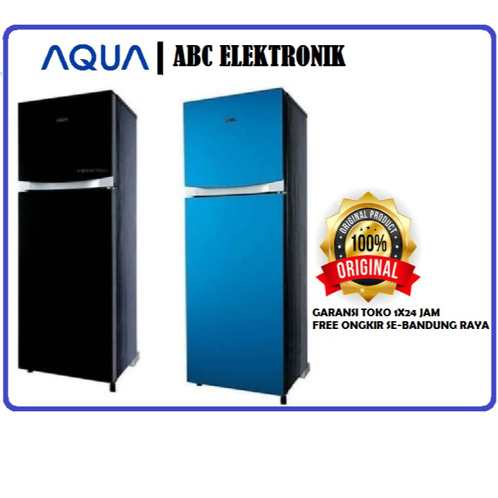 Kulkas Aqua Aqr 275 Kulkas 2 Pintu Khusus Bandung Shopee Indonesia