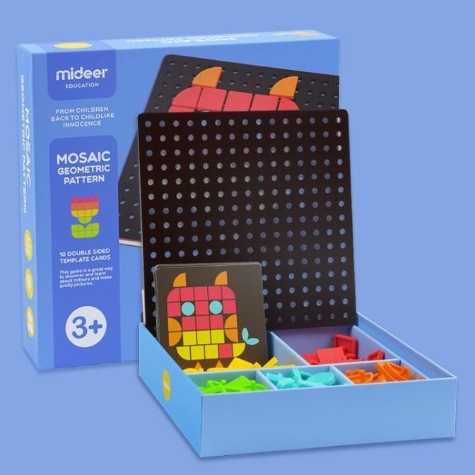 Big Sale Mideer Mainan anak / Mosaic Pattern Game / MIdeer Mosaic Pattren Game Big Sale