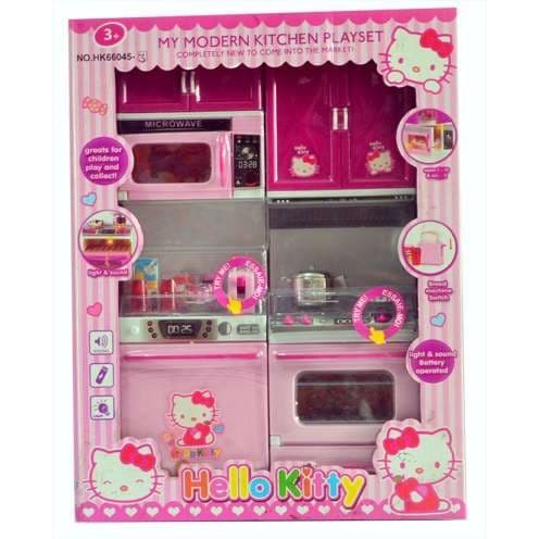 mwn.toys MODERN KITCHEN SET HELLO KITTY KOMPOR