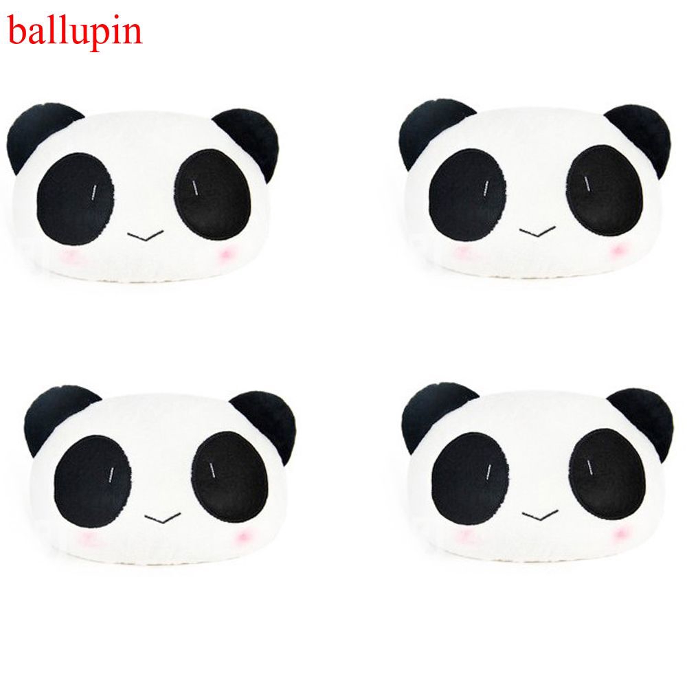 Bantal Leher Bentuk Kartun Panda Lucu Bahan Plush Untuk Headrest Bantal Leher Bentuk Kartun Panda Lucu Bahan Plush Untuk Headrest