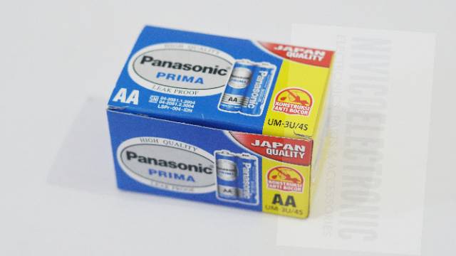 Baterai Panasonic Prima AA isi 24