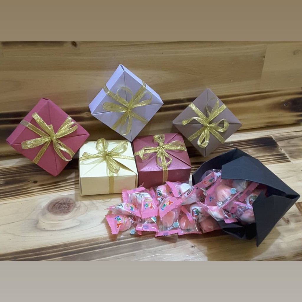 

Box Mini Origami/ Hadiah Unik/ Kado Mini/ Kotak Cincin