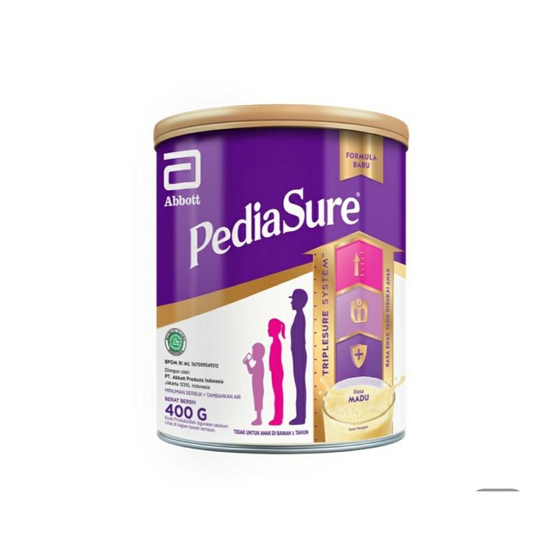 

PediaSure Triplesure Susu Formula Pertumbuhan Anak Madu/Vanila 400 g