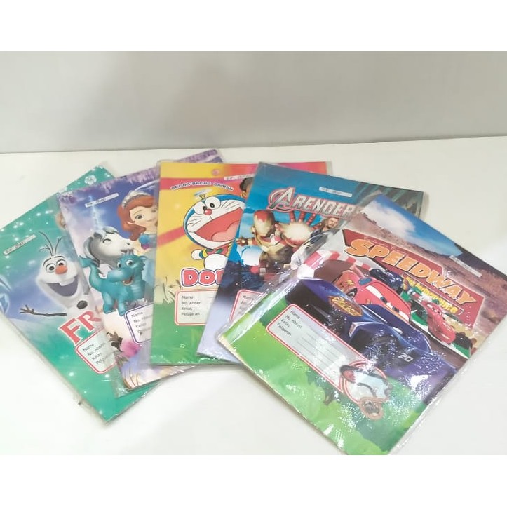

Sampul Buku Tulis Ukuran Kwarto Katakter ( 20 Lembar )