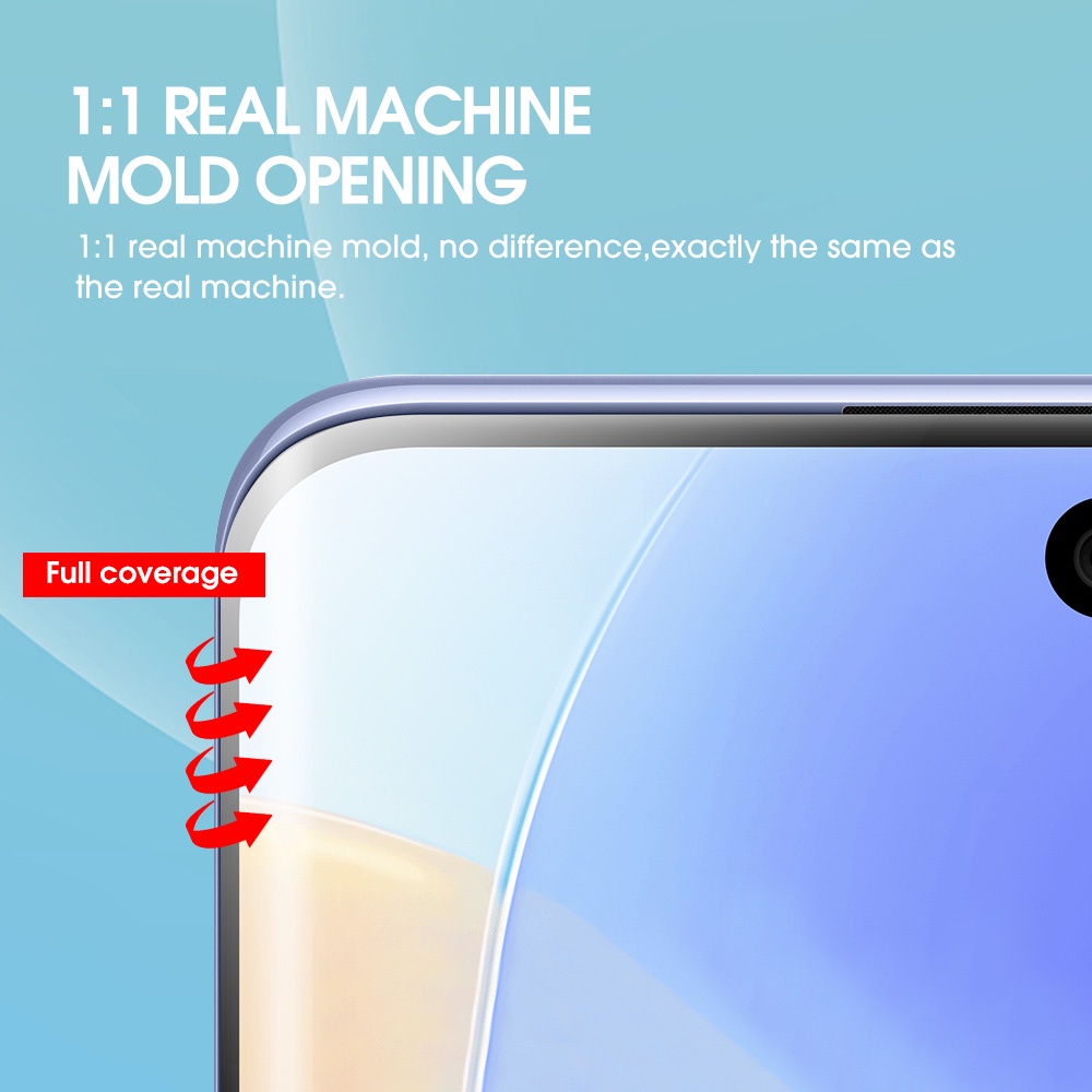 Pelindung Layar Tempered Glass Anti Gores / Jatuh Untuk Huawei Nova 9 / 9Pro