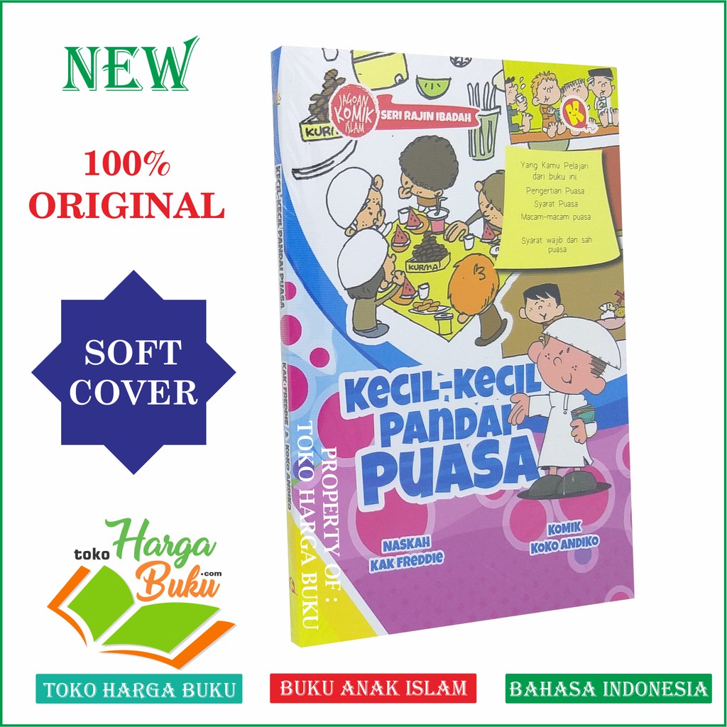 Komik Kecil-Kecil Pandai Puasa - Al-Kautsar Kids