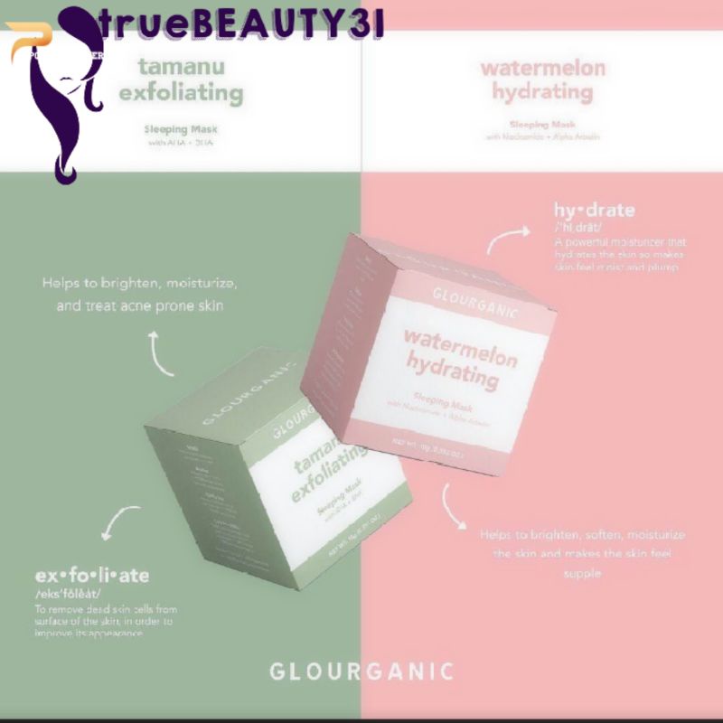 GLOURGANIC(sleeping mask ready)