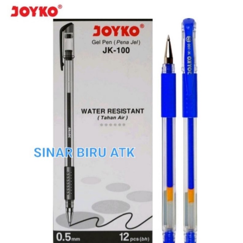 

Gel pen pulpen pena Joyko Jk 100 0.5 mm